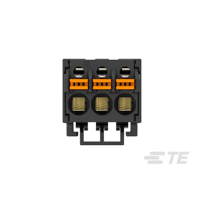 TE Connectivity 5mm Pitch 3 Way Pluggable Terminal Block, Plug, Plug-In