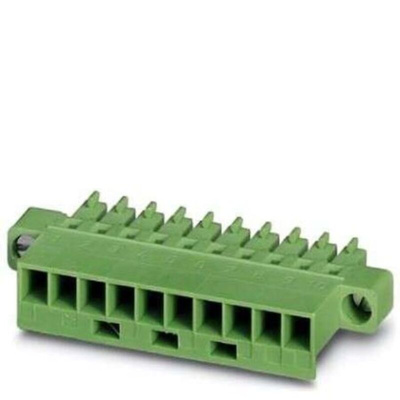 Phoenix Contact 3.81mm Pitch 4 Way Pluggable Terminal Block, Plug, Plug-In