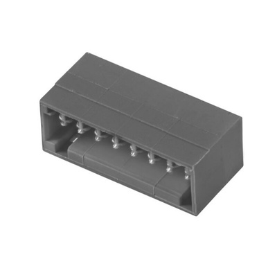 Weidmuller 2.5mm Pitch 7 Way Pluggable Terminal Block, Header, PCB Mount