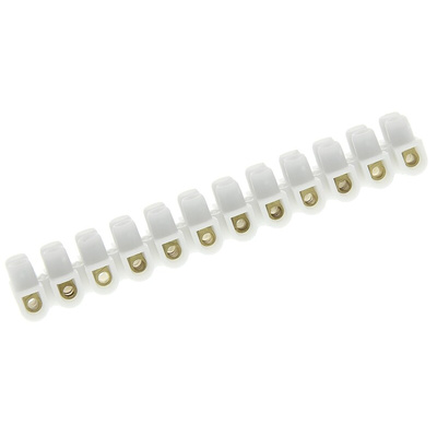 Legrand Terminal Strip, 24A, 2.5 mm² Wire, Screw Termination