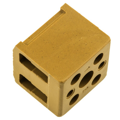 Weidmuller SAK Series Non-Fused Terminal Block, 2-Way, 32A, 22 → 12 AWG Wire, Screw Termination