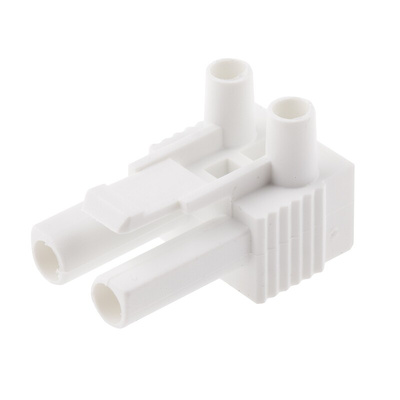 RS PRO Non-Fused Terminal Block, 2-Way, 16A, 2.5 mm² Wire, Screw Down Termination