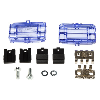 RS PRO Non-Fused Terminal Block, 2-Way, 101A, 10 → 25 mm² Wire, Screw Down Termination