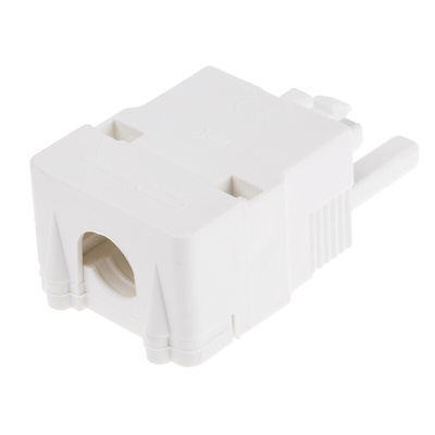 RS PRO Non-Fused Terminal Block, 3-Way, 16A, 2.5 mm² Wire, Screw Down Termination