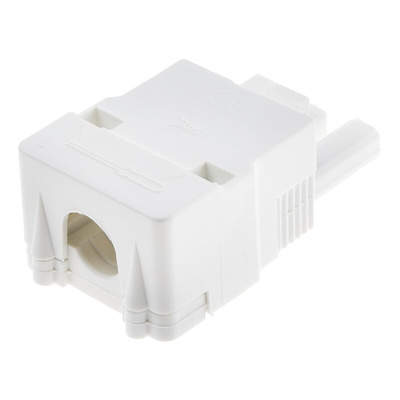 RS PRO Non-Fused Terminal Block, 3-Way, 16A, 2.5 mm² Wire, Screw Down Termination
