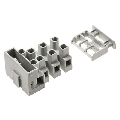 CAMDENBOSS Fused Terminal Block, 4-Way, 20A, 4 mm² Wire, Screw Down Termination