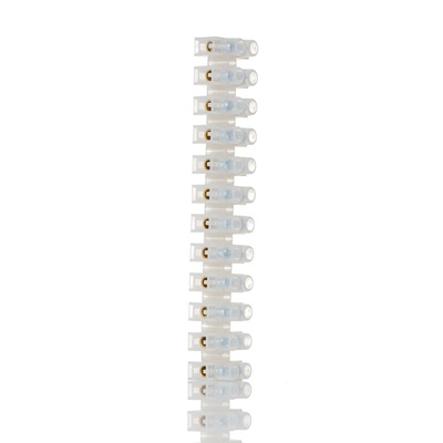 HellermannTyton Terminal Strip, 5A, 6 mm² Wire, Screw Termination