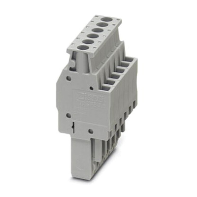 Phoenix Contact 14 Way Pluggable Terminal Block, Plug, Screw Termination