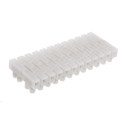 RS PRO Non-Fused Terminal Block, 12-Way, 2.5 → 20A, 14 AWG Wire, Screw Termination