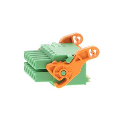 Phoenix Contact 3.5mm Pitch 12 Way Pluggable Terminal Block, Plug, Cable Mount, Spring Cage Termination