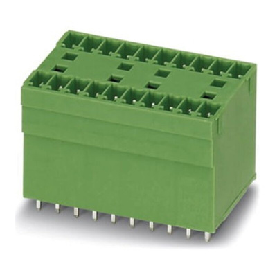 Phoenix Contact 3.81mm Pitch 7 Way Pluggable Terminal Block, Header, Solder Termination