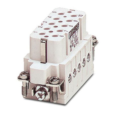 Phoenix Contact 5.08mm Pitch 10 Way Pluggable Terminal Block, Inverted Plug, Cable Mount, Spring Cage Termination