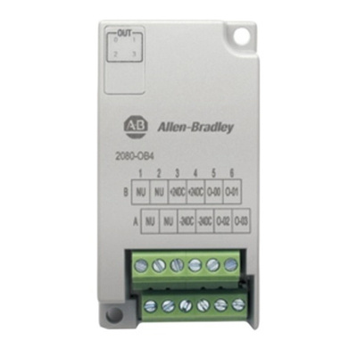Allen Bradley Guardmaster PLC I/O Module for use with Micro820, Micro830, Micro850 62 x 31.5 x 25.3 mm