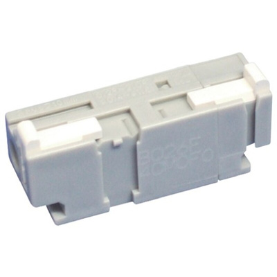 Sato Parts Non-Fused Terminal Block, 1-Way, 10A, 24 → 14 AWG, 26 → 14 AWG Wire, Spring Cage Termination