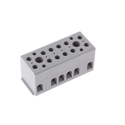 Phoenix Contact UK Series G 5/ 6 Non-Fused Terminal Block, 12-Way, 32A, 24 → 12 AWG Wire, Screw Down Termination