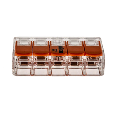Wago L-BOXX Mini, 221 Series Lever Connector Set, 2, 3-Way, Cage Clamp Termination