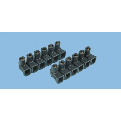 Legrand Non-Fused Terminal Block, 12-Way, 41A, 16 mm² Wire, Screw Down Termination