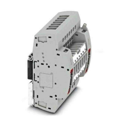 Phoenix Contact UTRE Series UTRE 6-2/B7 Non-Fused Terminal Block, 14-Way, 30A, 24 → 8 AWG Wire, Screw Termination