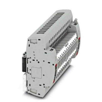 Phoenix Contact UTRE Series UTRE 6-2/A14 Non-Fused Terminal Block, 28-Way, 30A, 24 → 8 AWG Wire, Screw