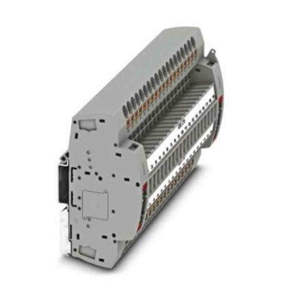 Phoenix Contact PTRE Series PTRE 6-2/C19 Non-Fused Terminal Block, 38-Way, 30A, 20 → 8 AWG Wire, Push In