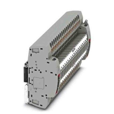 Phoenix Contact PTRE Series PTRE 6-2/G19 Non-Fused Terminal Block, 38-Way, 30A, 20 → 8 AWG Wire, Push In