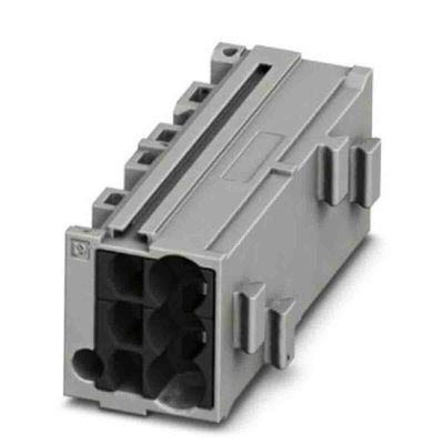 Phoenix Contact FTMC Series FTMC 1,5-3 /BK Pluggable Terminal Block, 17.5A, 14 → 26 AWG Wire, Push In Termination