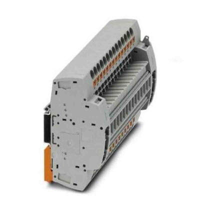 Phoenix Contact PTRE Series PTRE 6-2/14 Non-Fused Terminal Block, 28-Way, 30A, 20 → 8 AWG Wire, Push In