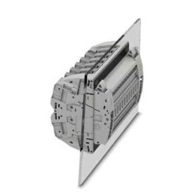 Phoenix Contact FAME 3 Series RSCWE 6-3/11 Non-Fused Terminal Block, 22-Way, 30A, 24 → 8 AWG Wire