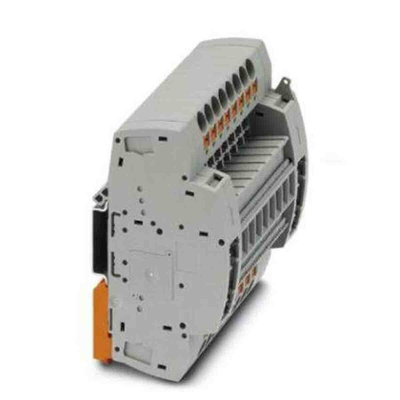 Phoenix Contact PTRE Series PTRE 6-2/8 Non-Fused Terminal Block, 16-Way, 30A, 20 → 8 AWG Wire, Push In