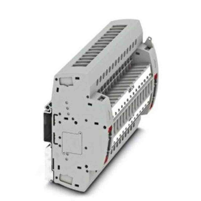 Phoenix Contact UTRE Series UTRE 6-2/C14 Non-Fused Terminal Block, 28-Way, 30A, 24 → 8 AWG Wire, Screw