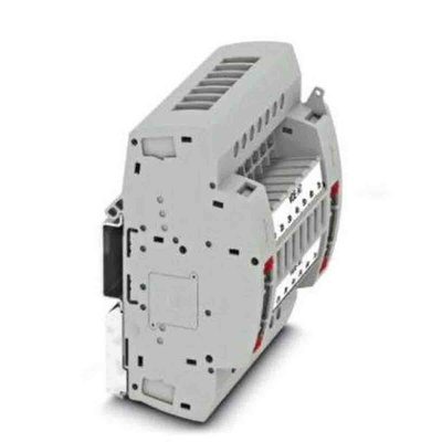 Phoenix Contact UTRE Series UTRE 6-2/A7 Non-Fused Terminal Block, 14-Way, 30A, 24 → 8 AWG Wire, Screw Termination