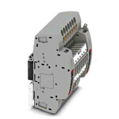 Phoenix Contact PTRE Series PTRE 6-2/A7 Non-Fused Terminal Block, 14-Way, 30A, 20 → 8 AWG Wire, Push In