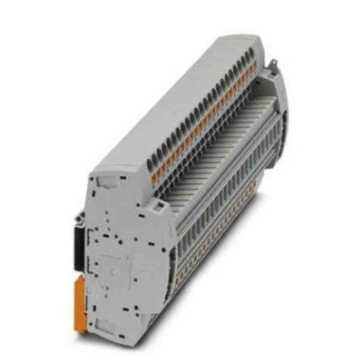 Phoenix Contact PTRE Series PTRE 6-2/24 Non-Fused Terminal Block, 48-Way, 30A, 20 → 8 AWG Wire, Push In