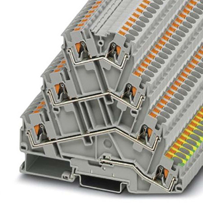 Phoenix Contact PT Series PT 4-PE/3L Terminal Block