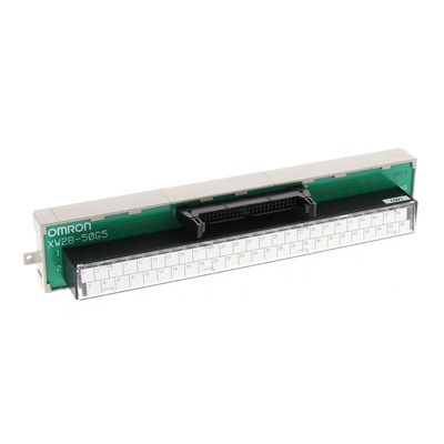 Omron PCB Terminal Block, 50-Way, 1A, 0.3 → 1.25 mm Wire, Socket Termination