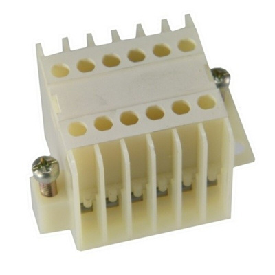 Rockwell Automation 1492-H Series Screw Terminal, 6-Way, 25A, 30 - 12 AWG Wire, Screw Termination