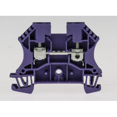 Rockwell Automation 1492 Series Screw Terminal, 2-Way, 35A, 26 → 10 AWG Wire, Screw Cage Termination