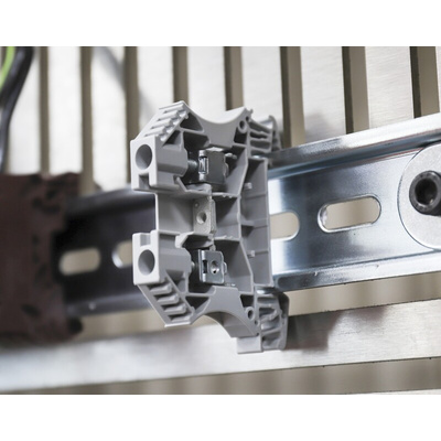 Rockwell Automation 1492 Series Screw Terminal, 2-Way, 50A, 22 → 8 AWG Wire, Screw Cage Termination