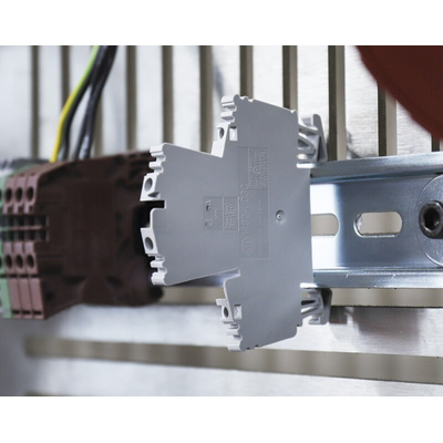 Rockwell Automation 1492 Series Screw Terminal, 4-Way, 20A, 26 → 12 AWG Wire, Screw Cage Termination