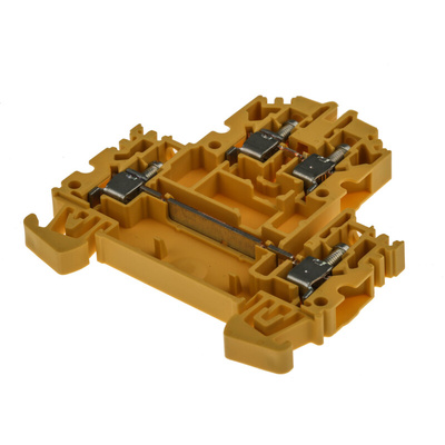 Rockwell Automation 1492 Series Screw Terminal, 4-Way, 24A, 22 → 12 AWG Wire, Screw Cage Termination