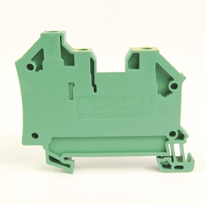 Rockwell Automation 1492 Series Screw Terminal, 3-Way, 10A, 22 → 12 Wire, Screw Cage Termination