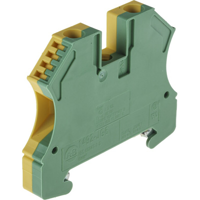 Rockwell Automation 1492 Series Screw Terminal, 3-Way, 10A, 22 → 12 Wire, Screw Cage Termination