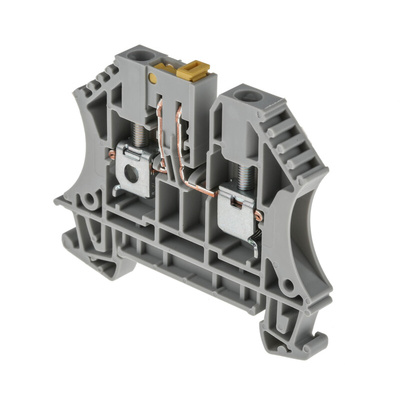 Rockwell Automation 1492 Series Screw Terminal, 3-Way, 10A, 22 → 12 Wire, Screw Cage Termination