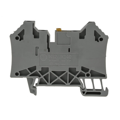 Rockwell Automation 1492 Series Screw Terminal, 3-Way, 10A, 22 → 12 Wire, Screw Cage Termination