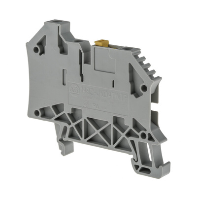 Rockwell Automation 1492 Series Screw Terminal, 3-Way, 10A, 22 → 12 Wire, Screw Cage Termination