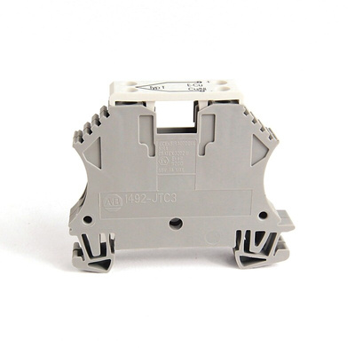 Rockwell Automation 1492 Series Screw Terminal, 3-Way, 10A, 22 → 12 Wire, Screw Cage Termination