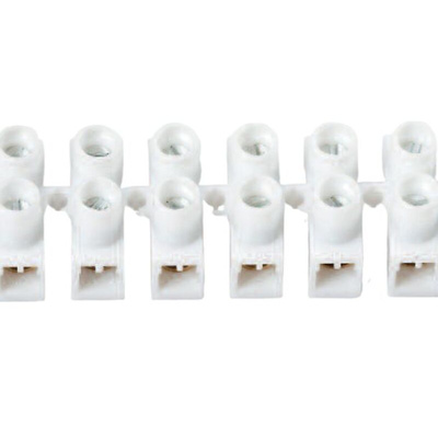 HellermannTyton Terminal Block, 12-Way, 60A, 25 mm Wire, Screw Termination