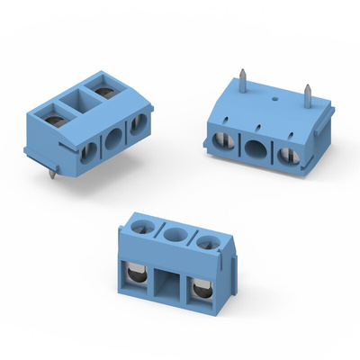 Wurth Elektronik Terminal Block, 3-Way, 16A, 22 → 14 Wire