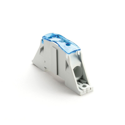 nVent ERIFLEX SB Series Terminal Block, 1-Way, 100A, 10 → 6 AWG Wire, Cage Clamp Termination