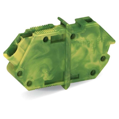 Wago 826 Series Terminal Block, 1-Way, 32A, 28 → 12 AWG Wire, Cage Clamp Termination